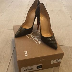 Christian Louboutin so Kate 120 glitter chain